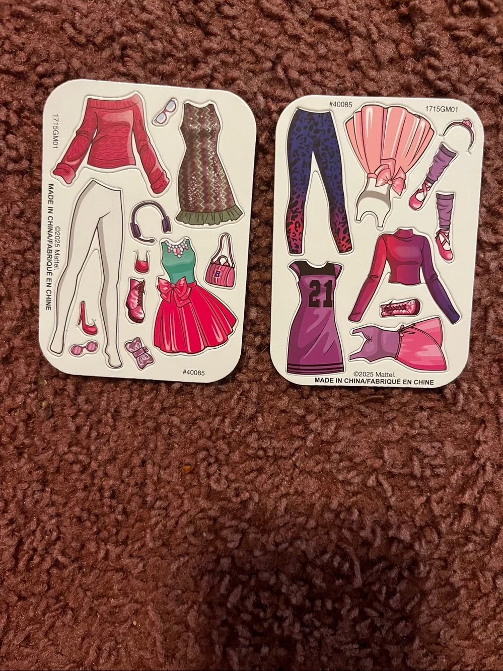 Barbie magnetic activity